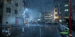 【单机】玩家发现《幽灵线：东京》细节：游戏中的雨是由汉字构成的