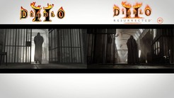 【单机】《暗黑破坏神2：重制版》新CG动画对比原版 高清泰瑞尔太霸气