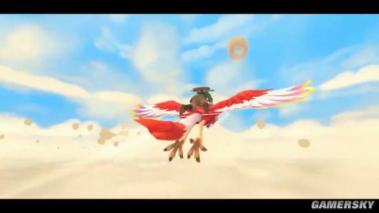 【单机】《塞尔达传说：天空之剑HD》实机画面公布 林克御鸟飞行